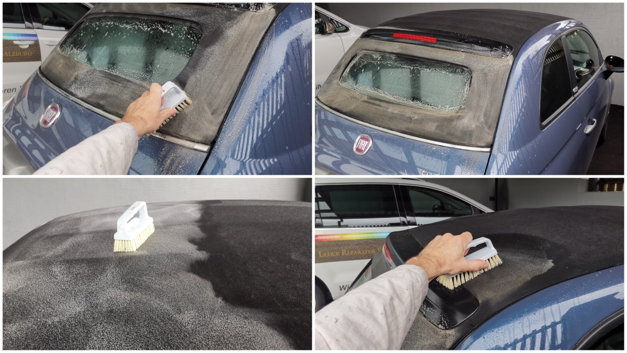 Cabrio Verdecke - Leder Reparatur Salzburg